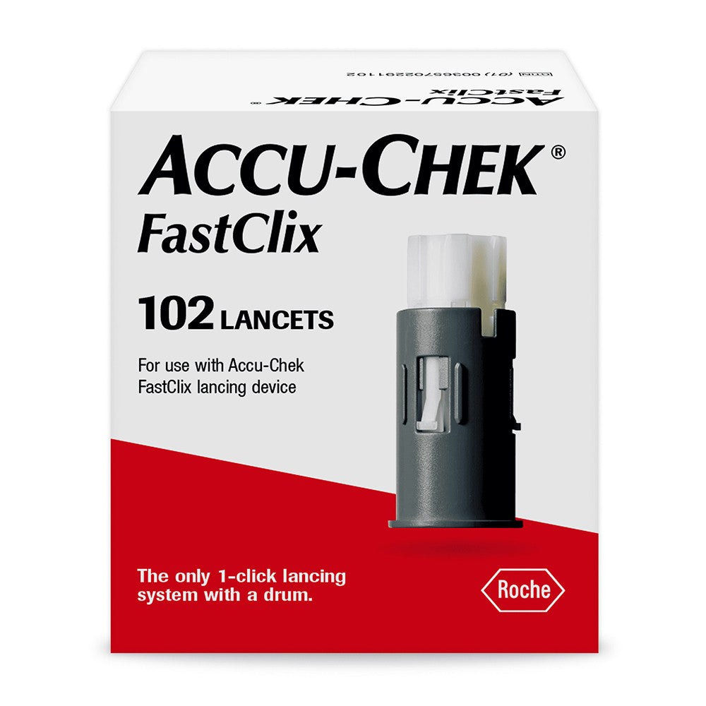 Accu-Check Fastclix Lancets, 102 Ea